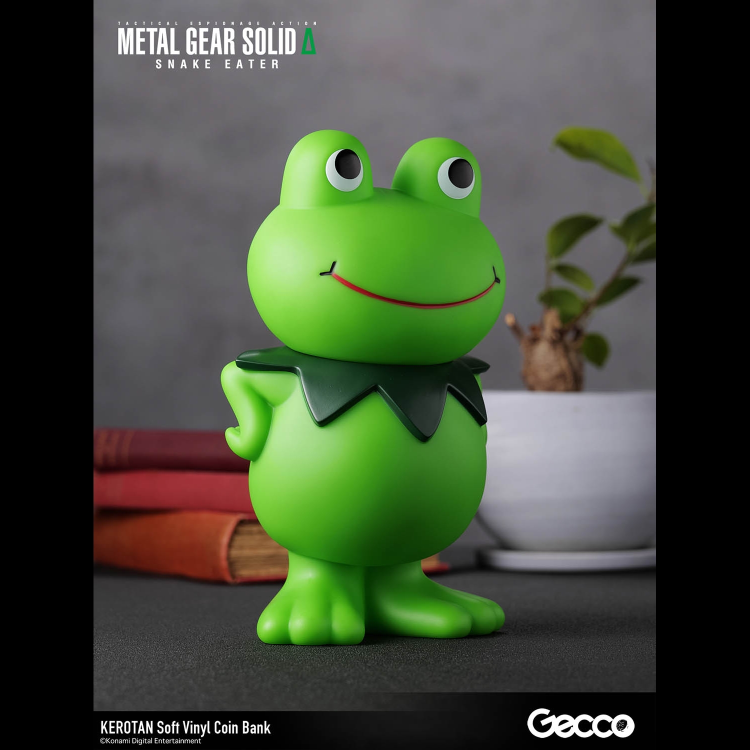 METAL GEAR SOLID Δ: SNAKE EATER, KEROTAN Soft Vinyl Coin Bank